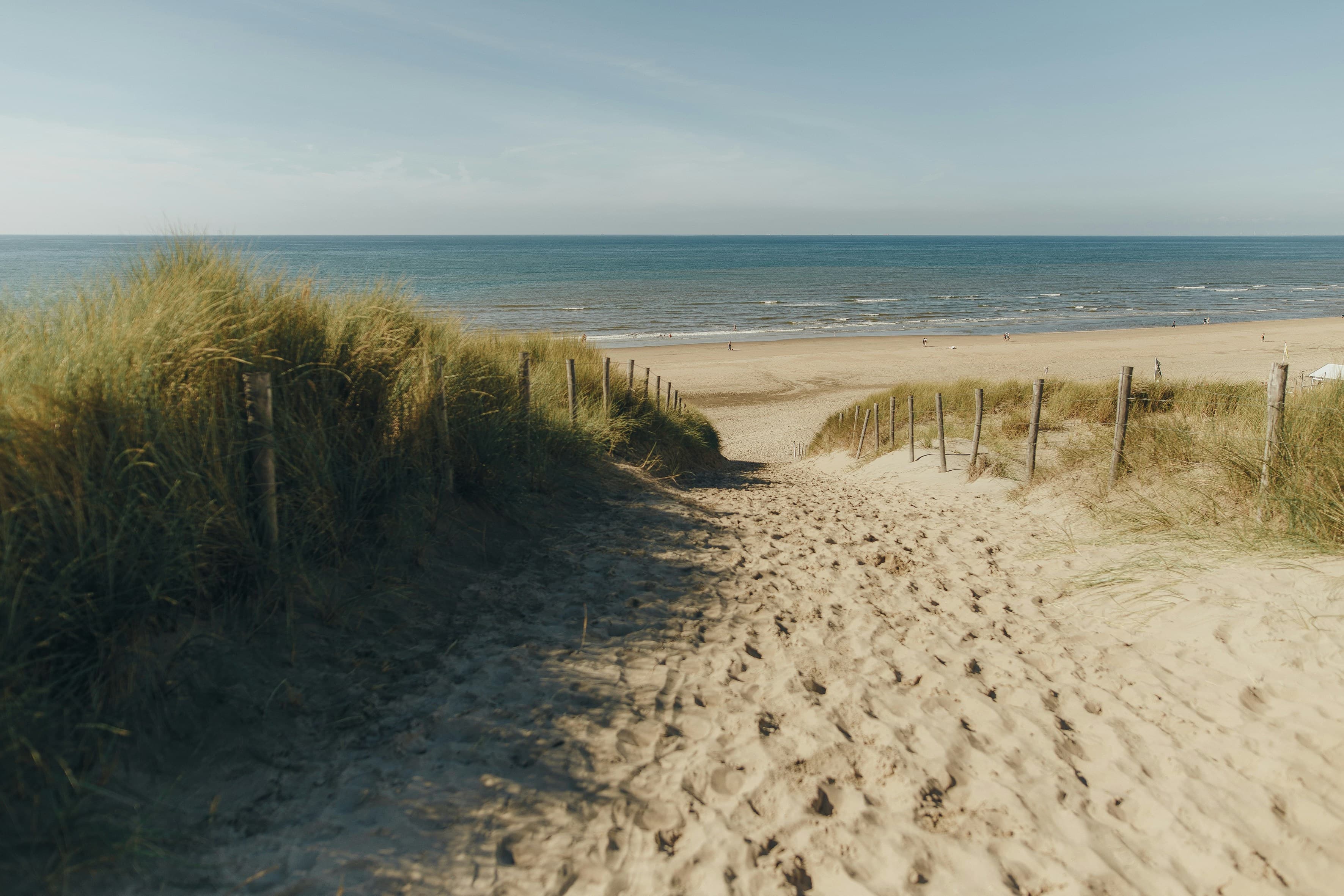 Het strand van Zandvoort